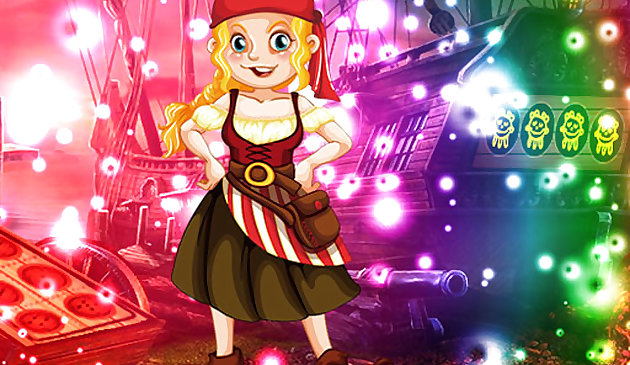 Побег девушки корсара