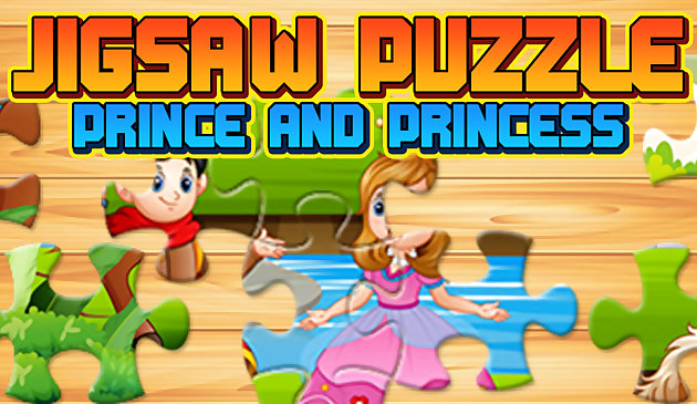 Puzzle principe e principessa