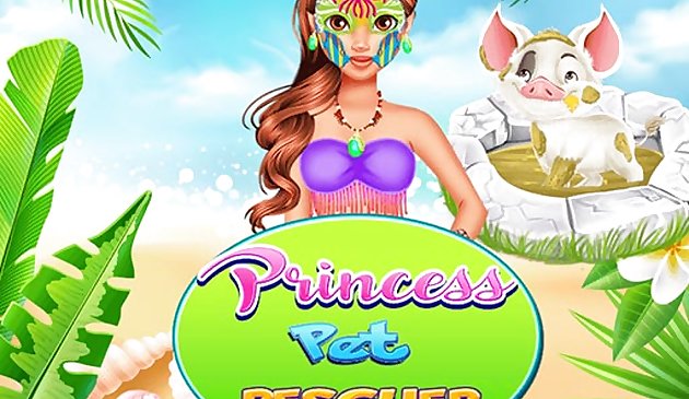 Принцесса спасает домашнее животное