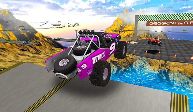 Симулятор невозможного вождения автомобилей: трюки