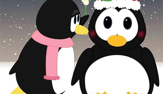 Милый пингвин слайд