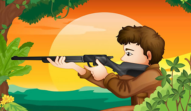 Охота на оленей. Пазл