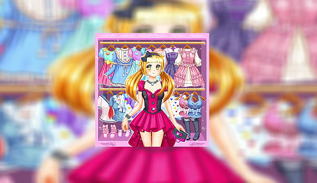 Игра-одевалка анимэ Каваи