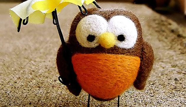 Милая сова пазл