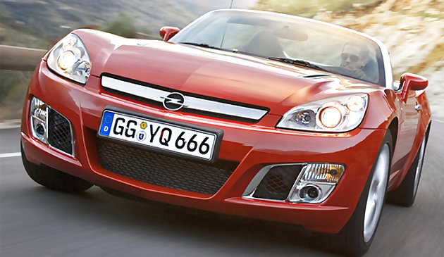 Опель GT Пазл