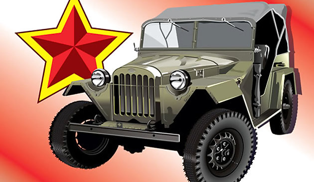Пазл Советские автомобили