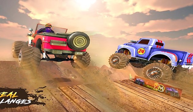 Тяжелые монстры грузовики: Полицейская погоня