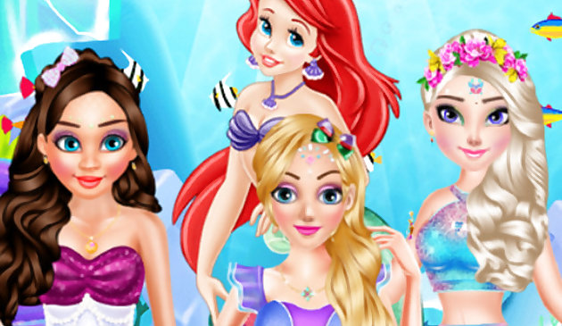 Принцесса Русалка: Стильный Макияж