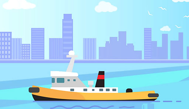 Большие Лодки. Раскраска