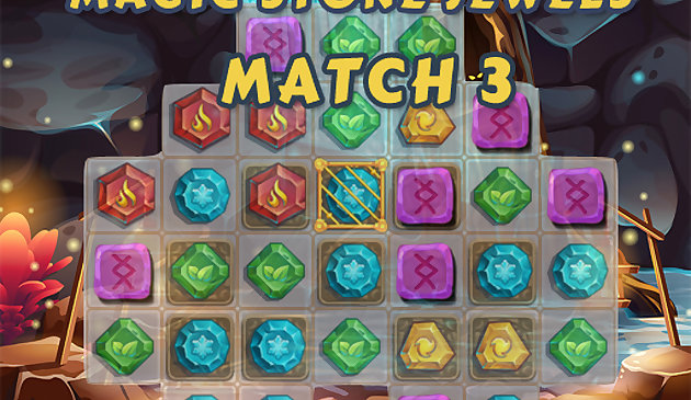 Волшебные драгоценные камни Матч 3