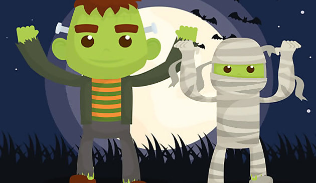 Вампирская и франкенштейновская раскраска