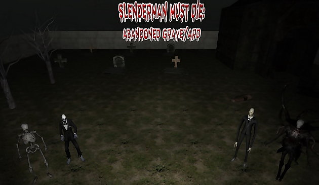 Слендерман должен умереть: заброшенное кладбище