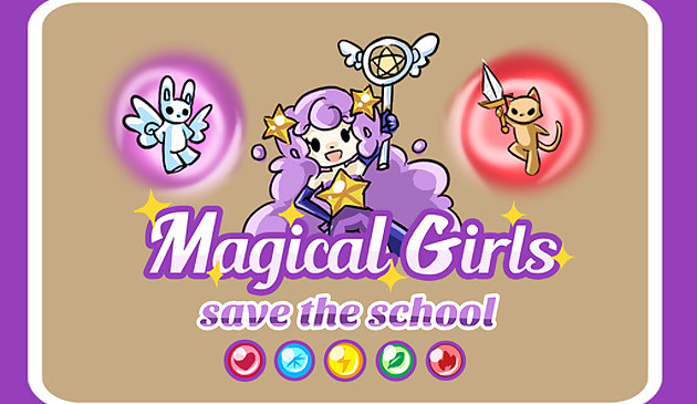 Ragazza magica Salva la scuola