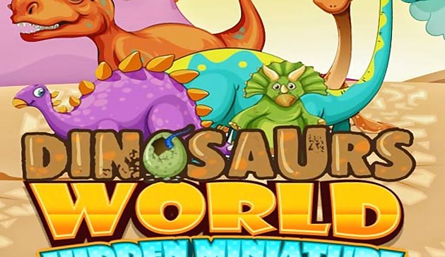 الديناصورات العالم المخفية مصغرة