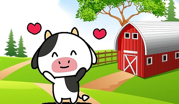 Cartoon Farm Spot the Difference
