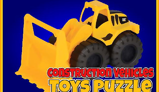 建筑车辆玩具拼图
