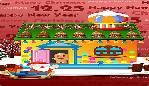 Прекрасный рождественский дом