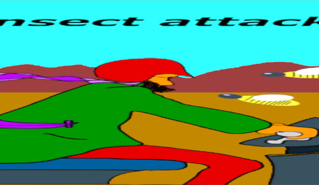 Нападение насекомого