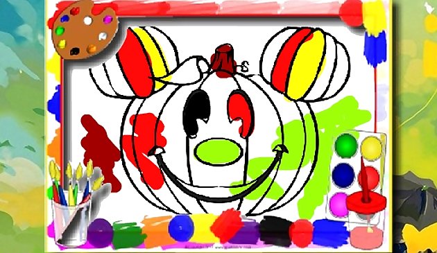 Хэллоуин. Книжка Раскраска