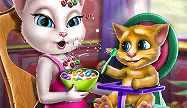 Анжела Кормит Малыша