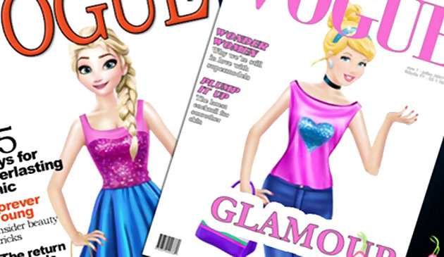 Принцессы на обложке журнала Vogue