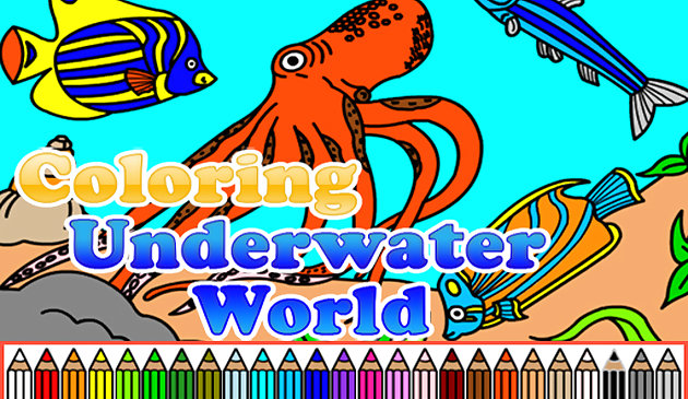 Раскраска Подводный Мир
