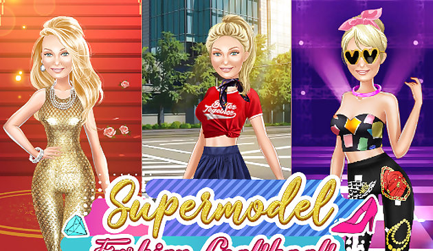 Модное портфолио фотомодели