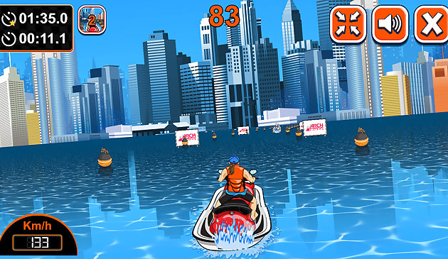 Гонка на гидроциклах