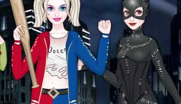 Девушка-клоун и друзья