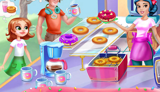 Магазин пончиков принцессы 2