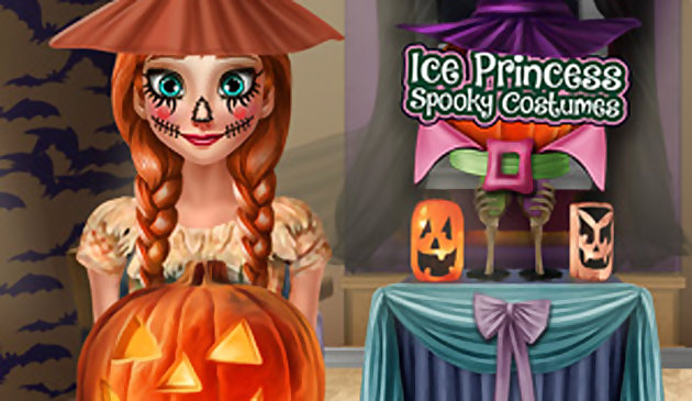 Kostum Halloween Putri Es