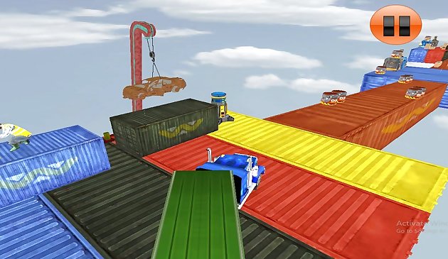 Игра на вождение: Невозможные треки