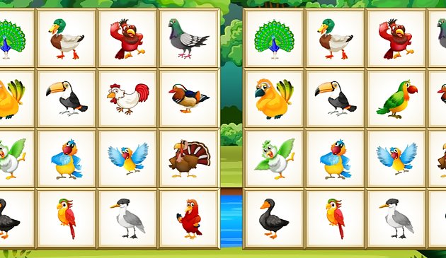Puzzle del tabellone degli uccelli