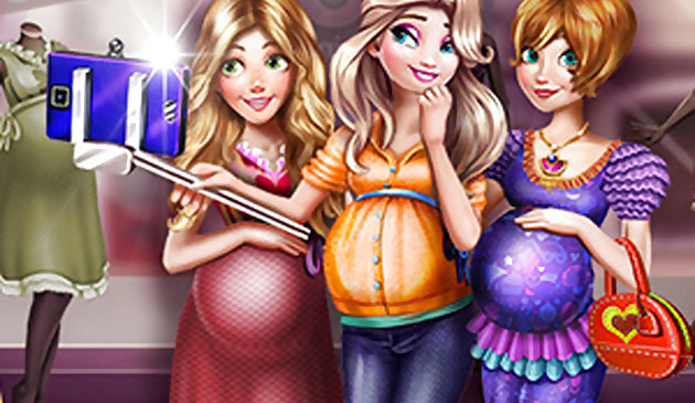 Селфи беременных принцесс