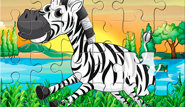 Счастливые животные пазл