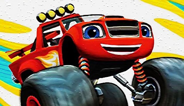 Монстр грузовики: скрытые колеса