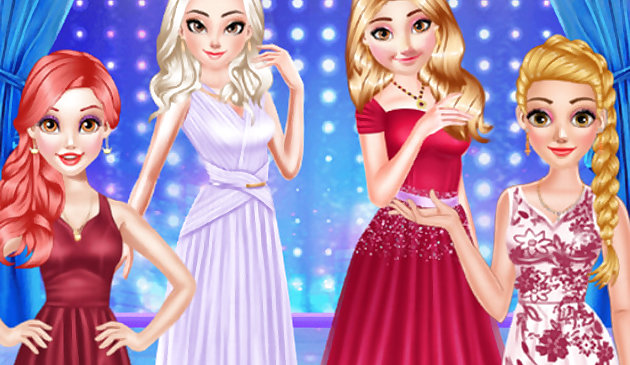 Новогоднее формальное платье-шоу 2020