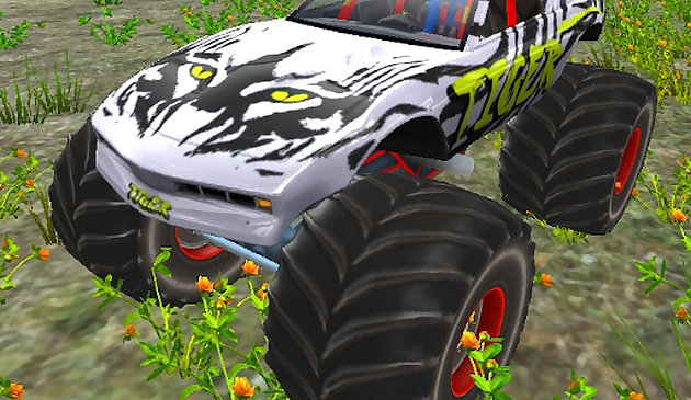 Водитель грузовика-монстра