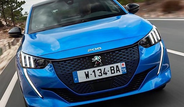 Пежо е208 пазл
