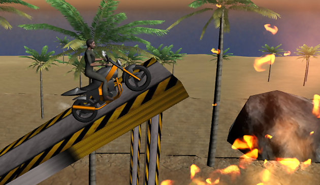 Экстремальный байкер