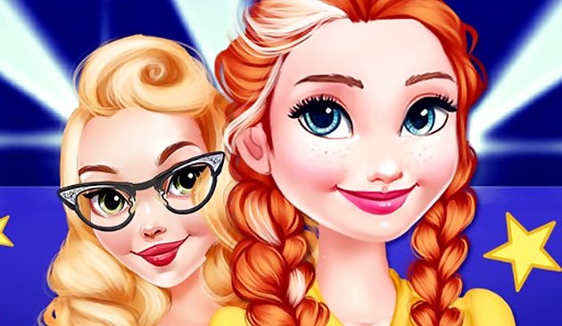 Принцессы на вечеринке в стиле Голливуда