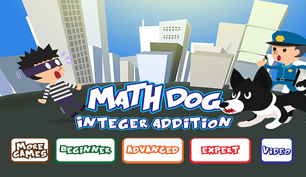Math Dog Integer Addition