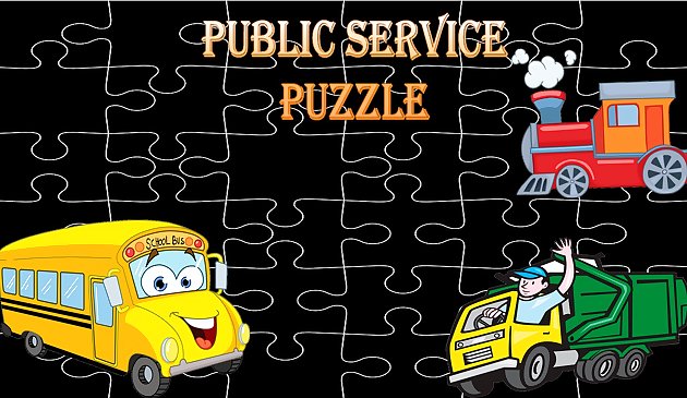 Puzzle des öffentlichen Dienstes