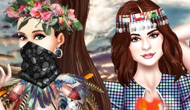 Лучшие подруги: горящий человек