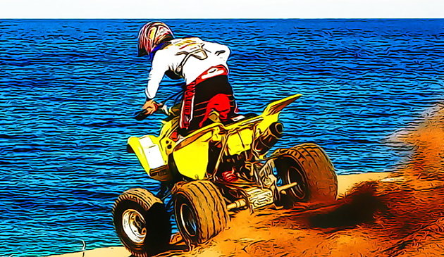 Экстремальные квадроциклы: пазл