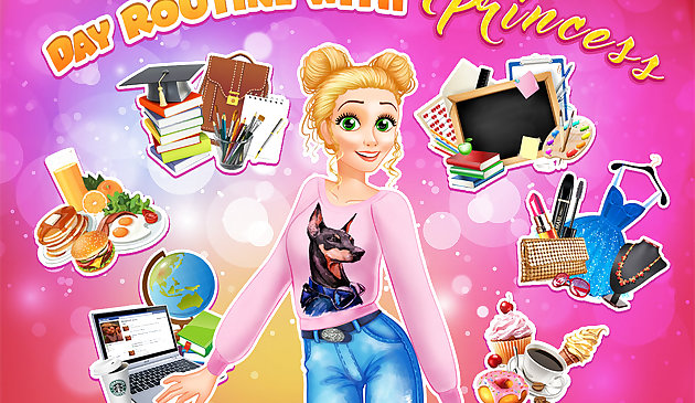 Дневная рутина с принцессой