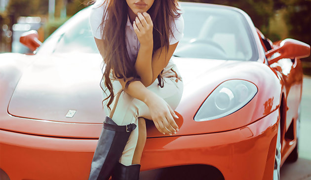 Девушки и автомобили слайд 2