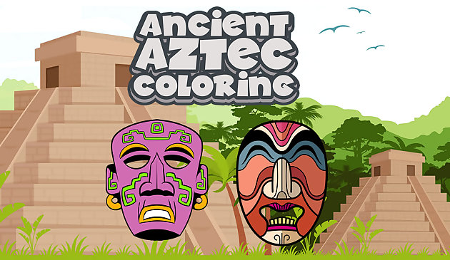 Alte aztekische Färbung