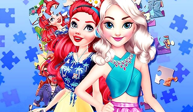 Портрет принцессы: пазл