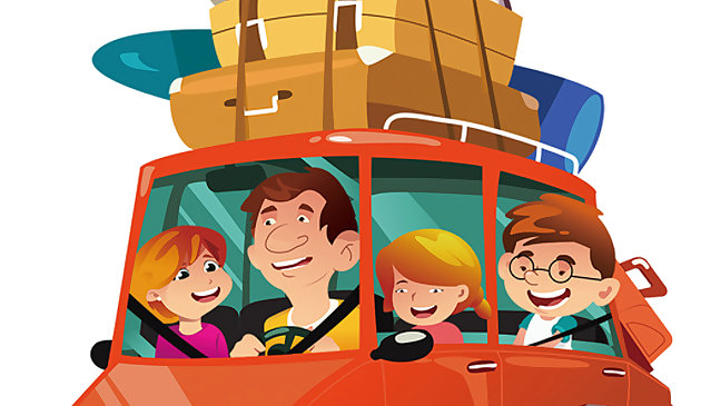 Мультяшные грузовики пазл